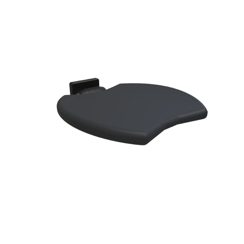 Duschklappsitz DKX schwarz matt Produktbild FV S
