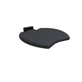 Duschklappsitz DKX schwarz matt Produktbild