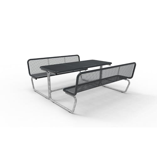 Sitz-Tisch Kombination Parador Harmony mit beidseitiger Rückenlehne Produktbild FV S