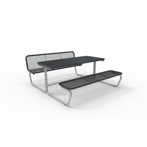 Sitz-Tisch Kombination Parador Harmony mit und ohne Rückenlehne Produktbild FV L